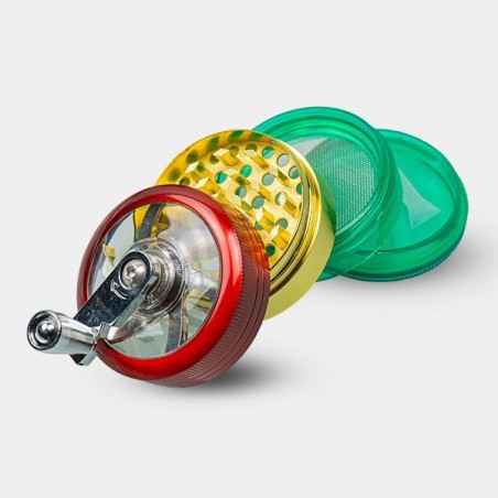 Grinder manuel 4 pièces Rasta - GB The Green Brand