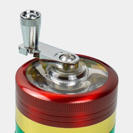 Grinder manuel 4 pièces Rasta - GB The Green Brand