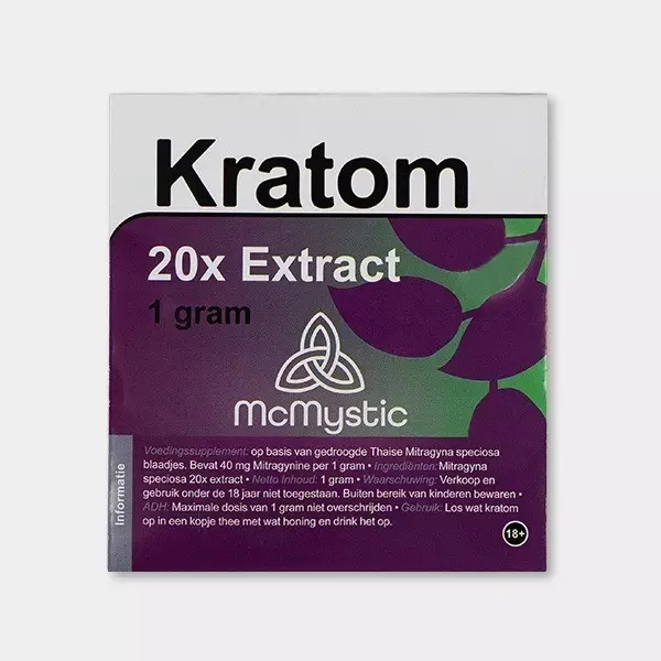 Voir Extrait de Kratom x20 avec l'alcaloïde Mitragynine - GB The Green Brand