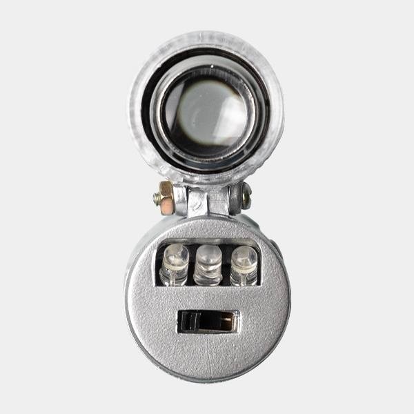 Microscope Mini 60x équipé de LEDs blancs - Grow Barato