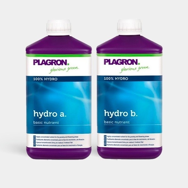 Hydro A+B engrais milieux aqueux de Plagron - Grow Barato