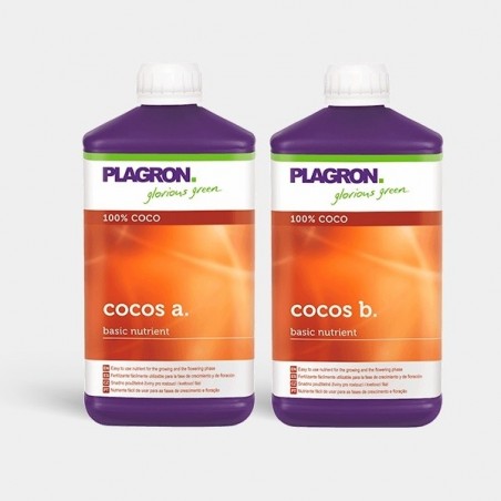 Cocos A+B engrais substrat de coco de Plagron - Grow Barato