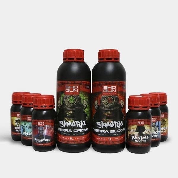 Samurai Terra Multipack kit d'engrais Shogun - Grow Barato