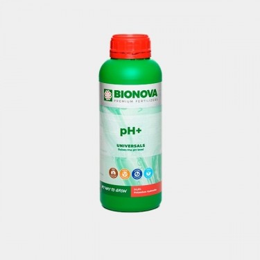 pH+ liquide BioNova pour augmenter le pH - Grow Barato
