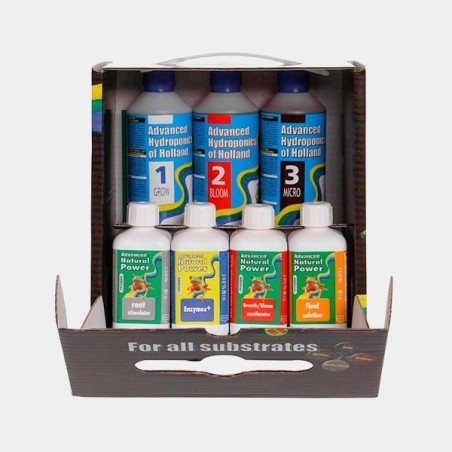 Pack d'engrais complet d'Advanced Hydroponics - Grow Barato