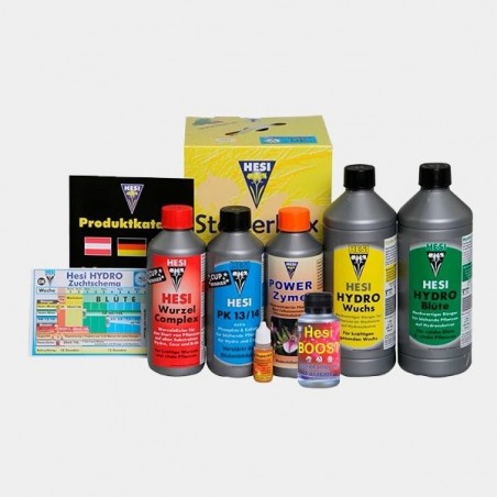 Starter Box Hydro pack d'engrais de Hesi - Grow Barato