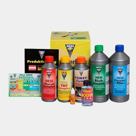 Starter Box Soil pack d'engrais de Hesi - Grow Barato