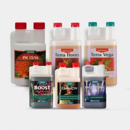 Pack d'engrais Canna plantes de cannabis - Grow Barato
