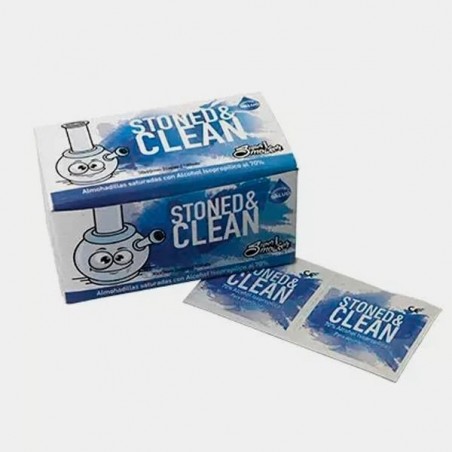 Lingettes Stoned & Clean 100 unités