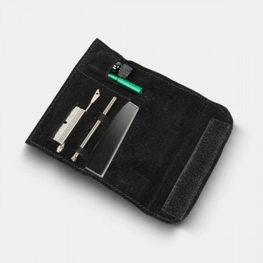 Kit pour sniffer avec étui noir pour transport - Grow Barato