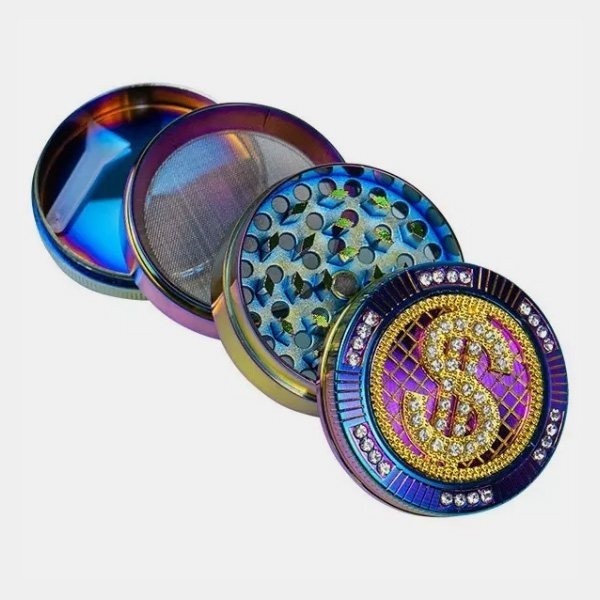 Grinder Rainbow Bling Bling