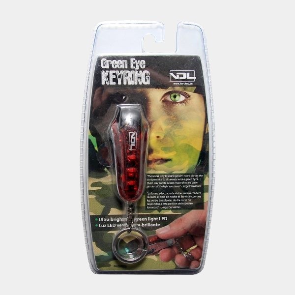 Voir Porte-Clés avec une LED verte pour cycle nuit - Grow Barato