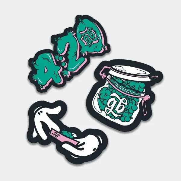 GB Seeds Box autocollants