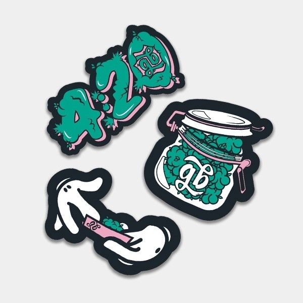 GB Seeds Box Auto autocollants