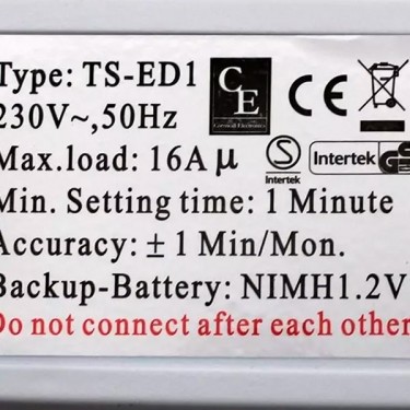 Temporisateur digital characteristiques