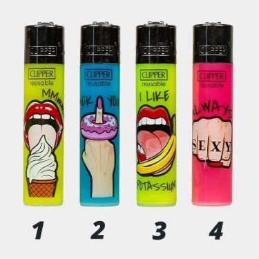 View Briquet Clipper Girl Design - GB The Green Brand