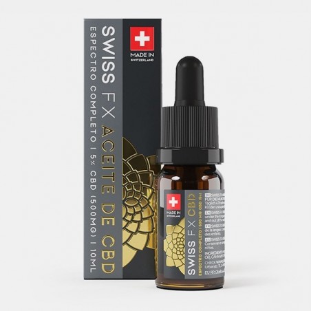 Huile CBD Full Spectrum 5 % Swiss FX