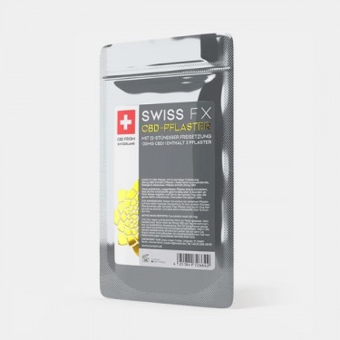 Patchs CBD 20mg Swiss FX 3 unités