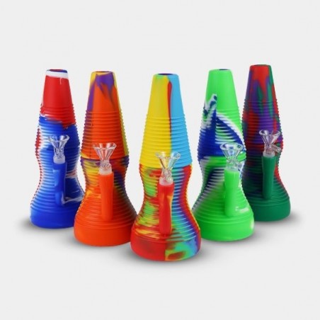 Acheter Bong en Silicone Tie-Dye - Grow Barato