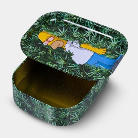 Boîte en métal avec Plateau à rouler 'The Jungle 420' - Growbarato