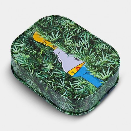 Boîte en métal avec Plateau à rouler 'The Jungle 420' - Growbarato