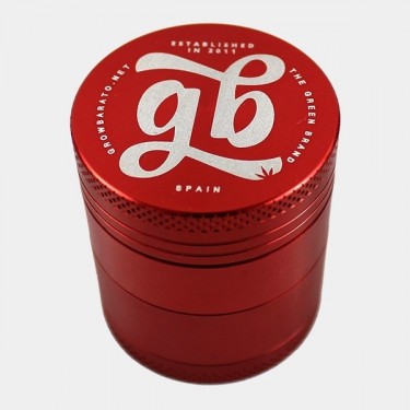 Grinder Aluminium GB 4 Parties 40 mm rouge