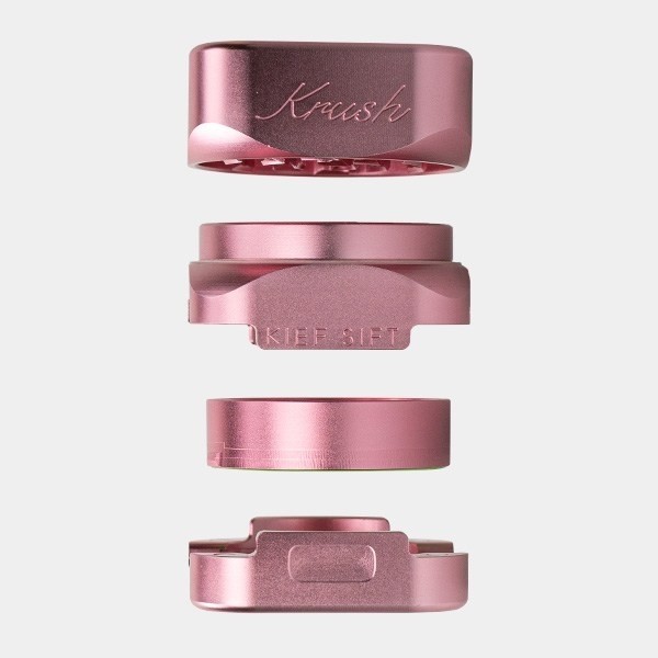 Grinder en Aluminium Krush Kube 3.0 parties