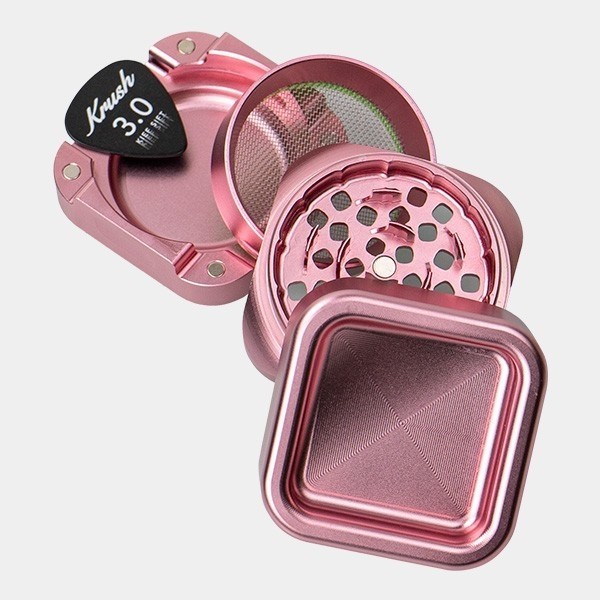 Grinder en Aluminium Krush Kube 3.0 ouvert