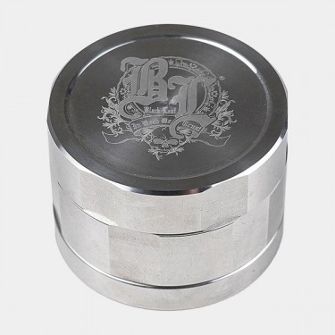 Grinder acier inoxydable Deluxe Black Leaf