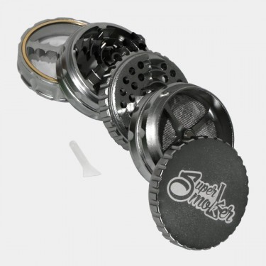 Grinder Double Aluminium Giza 62 mm 5 parties - Grow Barato