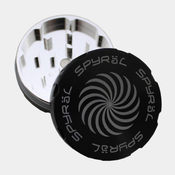 Grinder Spyral 2 parties de 62mm de diamètre - Grow Barato