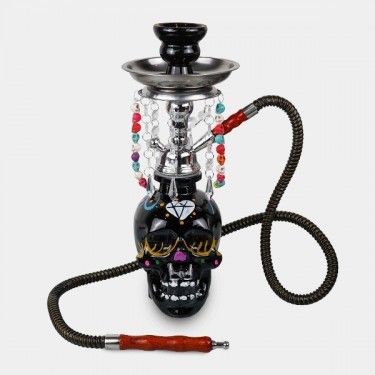 Mexi Shisha de 32 cm -  Narguilé Tête-de-mort chez GB The Green Brand