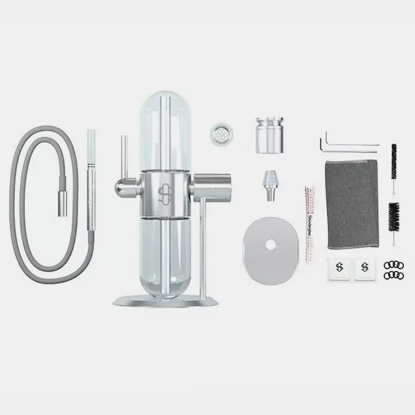 Gravity Bong Argent Studenglass - GB The Green Brand