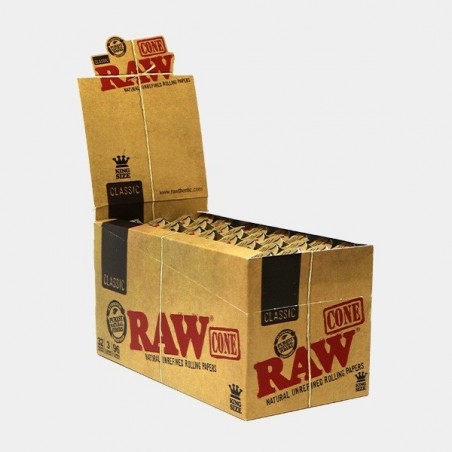 Raw Cones KS Slim Blister 3 unités ou 1 boîte - Grow Barato