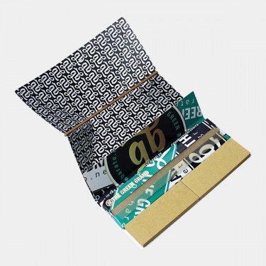 Feuilles + Filtres + Plateau GB Stickers Vert - Grow Barato