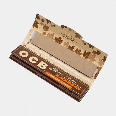 Feuilles à rouler OCB Virgin Slim Long + Filtres - GB The Green Brand