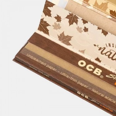 Feuilles à rouler OCB Virgin Slim Long + Filtres - GB The Green Brand