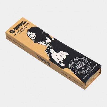 Feuilles à rouler King Size + Filtre Unbleached G-Rollz - GB The Green Brand
