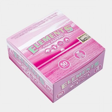 Feuilles à rouler Elements Pink King Size - GB The Green Brand