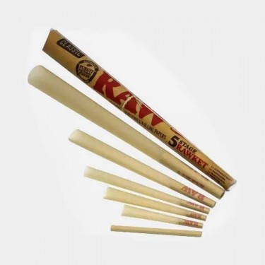 RAW Cône 5 Stage Rawket pour la compétition - Grow Barato