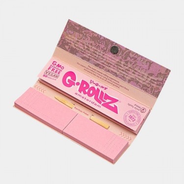 Feuilles à rouler King Size + Filtre Pink G-Rollz