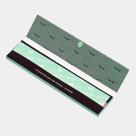 Feuilles à rouler Mascotte Brown Slim M-Series non blanchi - GB The Green Brand