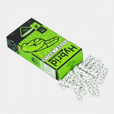 Kombipack Rouleau de feuilles + 33 Filtres Hybrid - GB The Green Brand