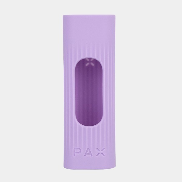 Étui en silicone pour PAX rose, partie arrière partie frontale