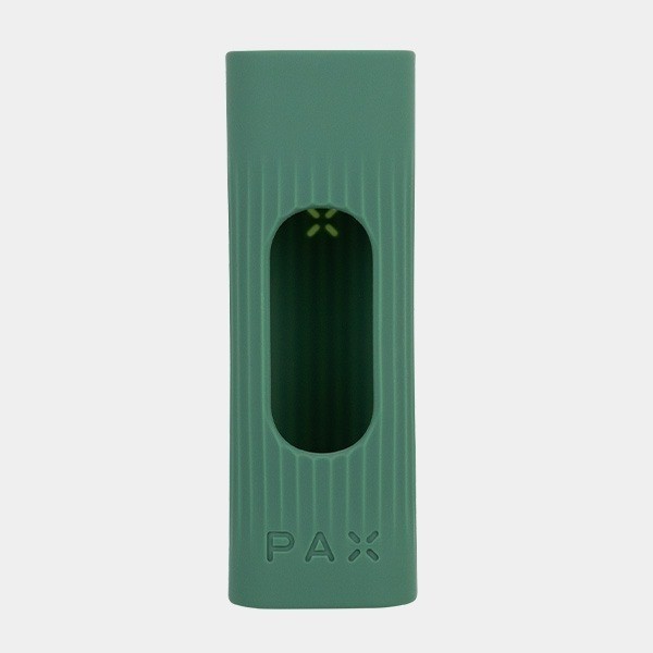 Étui en silicone pour PAX vert partie frontale