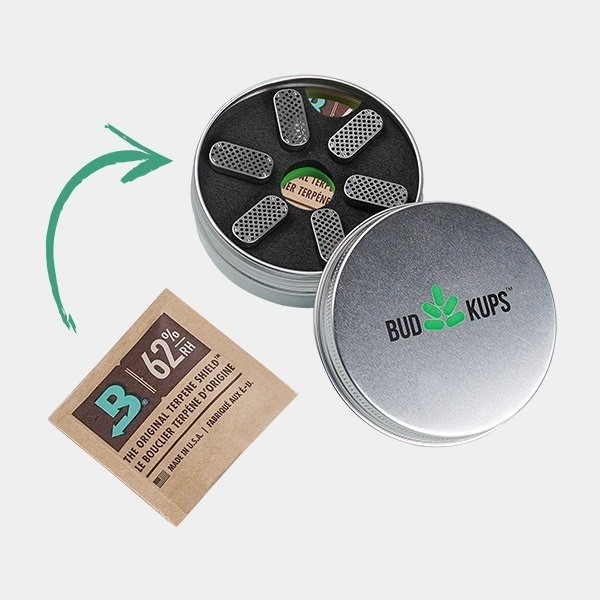 BudKit de BudKups pour vaporisateurs Pax 2 et 3 - GB The Green Brand