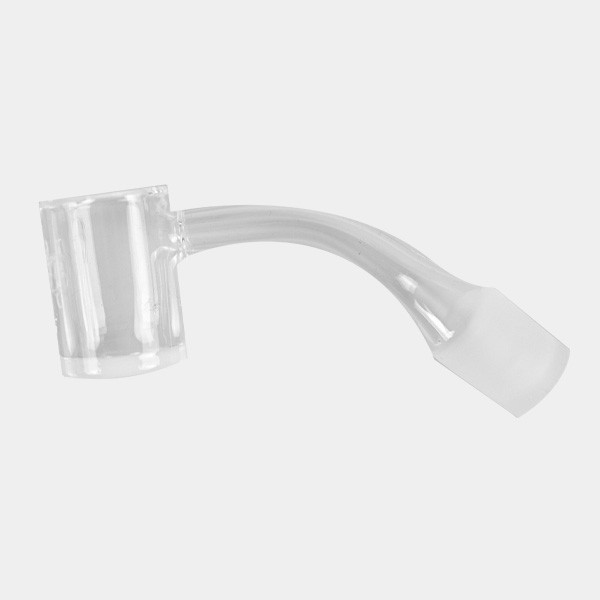 Banger en Quartz 45° Mâle Black Leaf - GB The Green Brand
