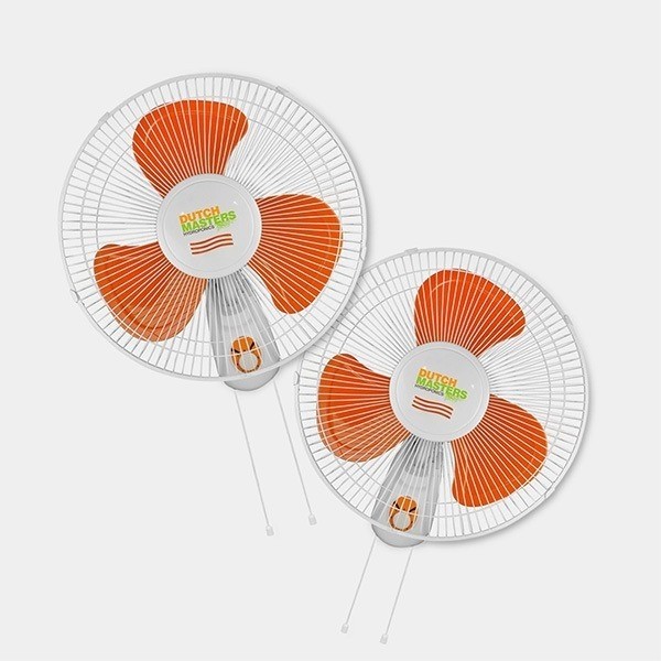 Voir Lot de 2 ventilateurs muraux ECO 40 cm