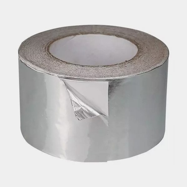 Ruban adhésif aluminium brillant large