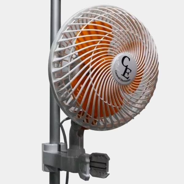 Voir Ventilateur oscillant à pince armoire - Grow Barato
